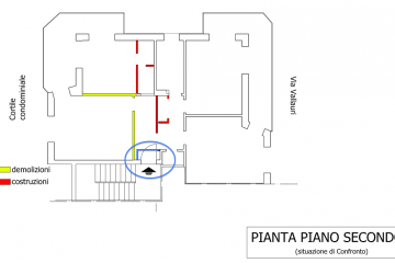 Pianta appartamento tipo